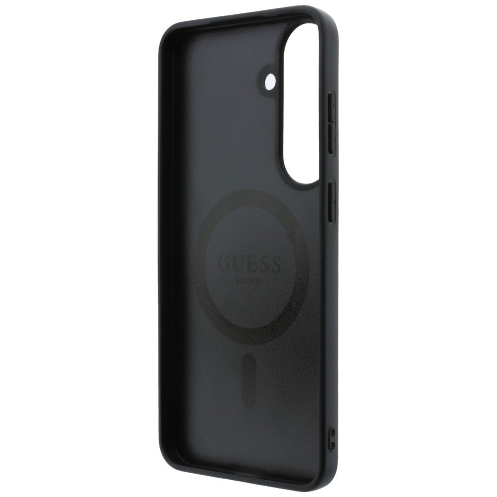 Guess Handyhülle Embossed 4G Ring Classic Logo für Galaxy S26 FE, Braun (7/8)
