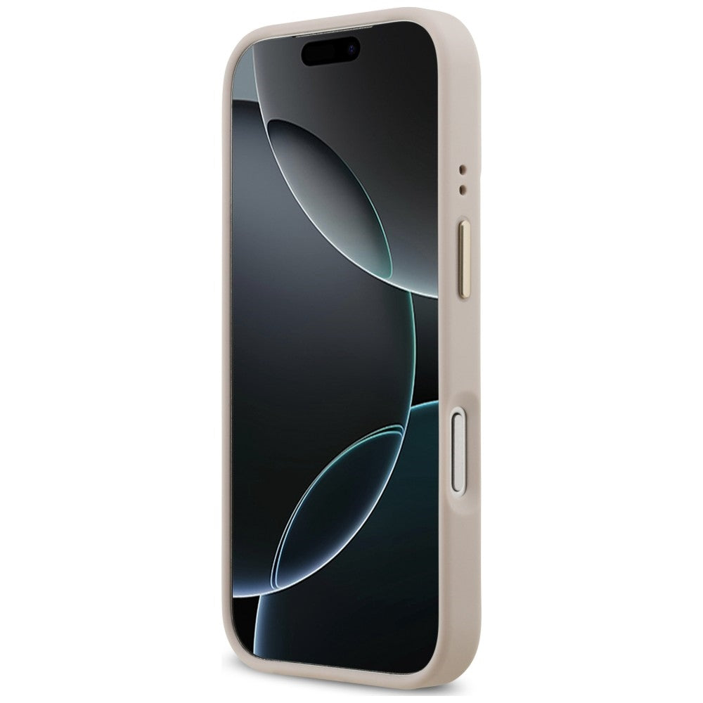 Guess Handyhülle 4G Logo Plate für iPhone 18 Pro Max / 17 Pro Max, Rosa (5/8)
