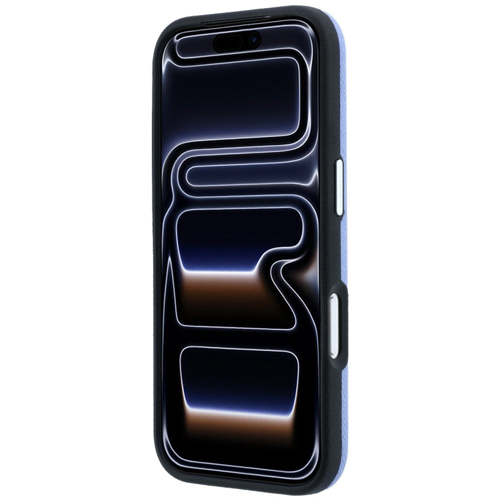 Handyhülle Karl Lagerfeld Grained Elongated Logo für iPhone 18 Pro Max / 17 Pro Max mit MagSafe, Blau