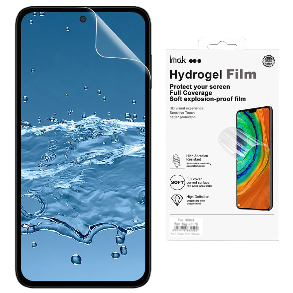 Bildschirmfolie für Samsung Galaxy M35 5G,Imak Hydrogel Screen Film, 2 Stück