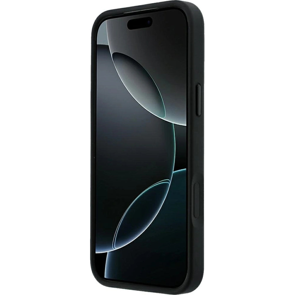 Handyhülle für iPhone 18 Pro / 17 Pro, Mercedes-Benz Leather 3D MagSafe, Schwarz (5/8)