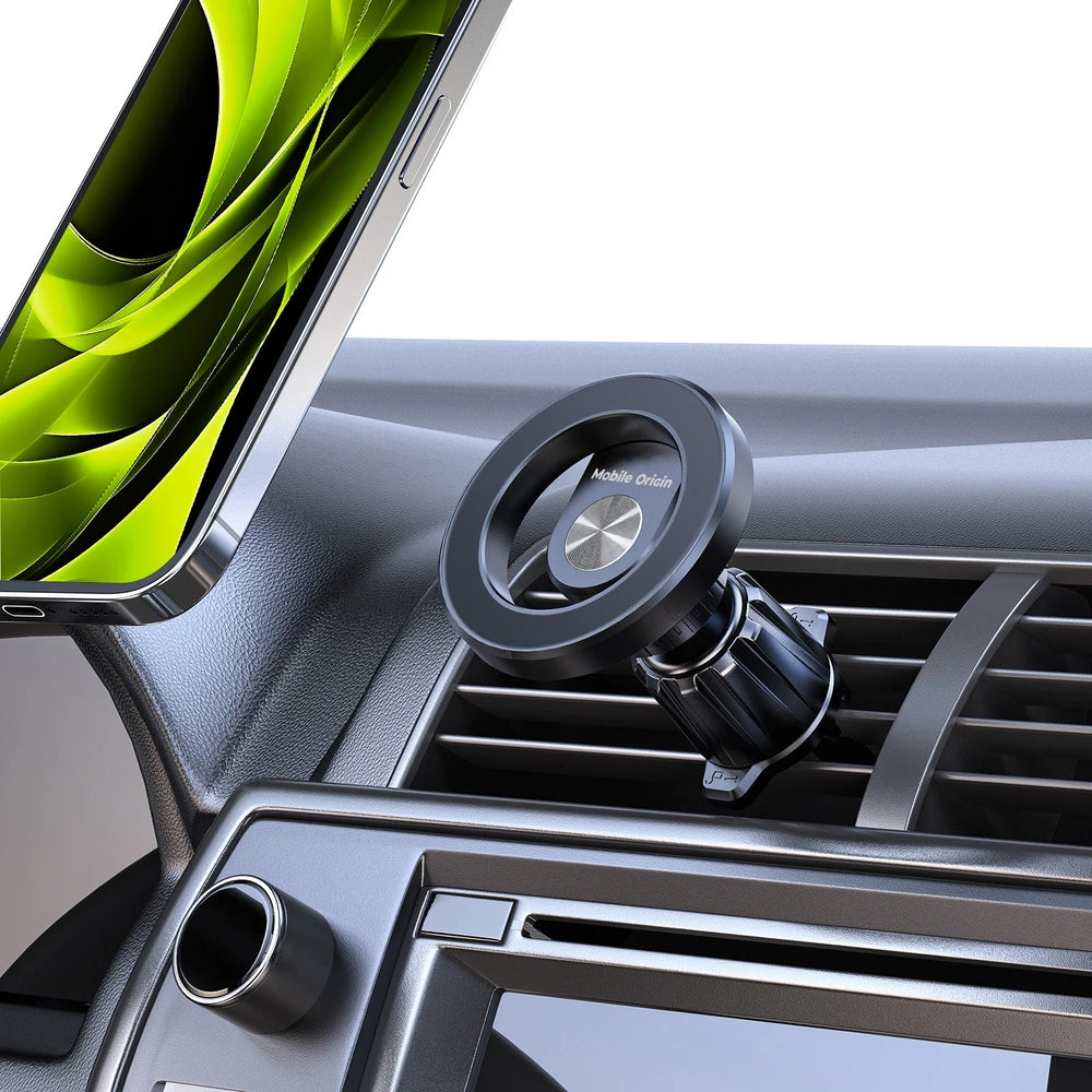 Handy-Halterung für das Lüftungsgitter, Mobile Origin Magnetic Vent Car Holder CA31, Schwarz