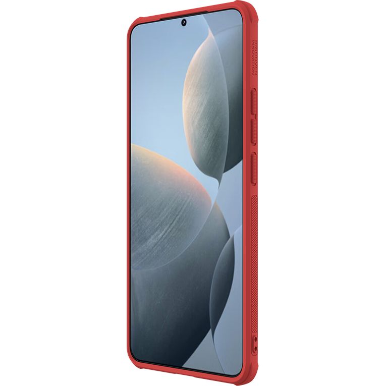 Handyhülle für Xiaomi POCO F6 Pro / Redmi K70 Pro / K70, Nillkin Super Frosted Shield Pro, Rot