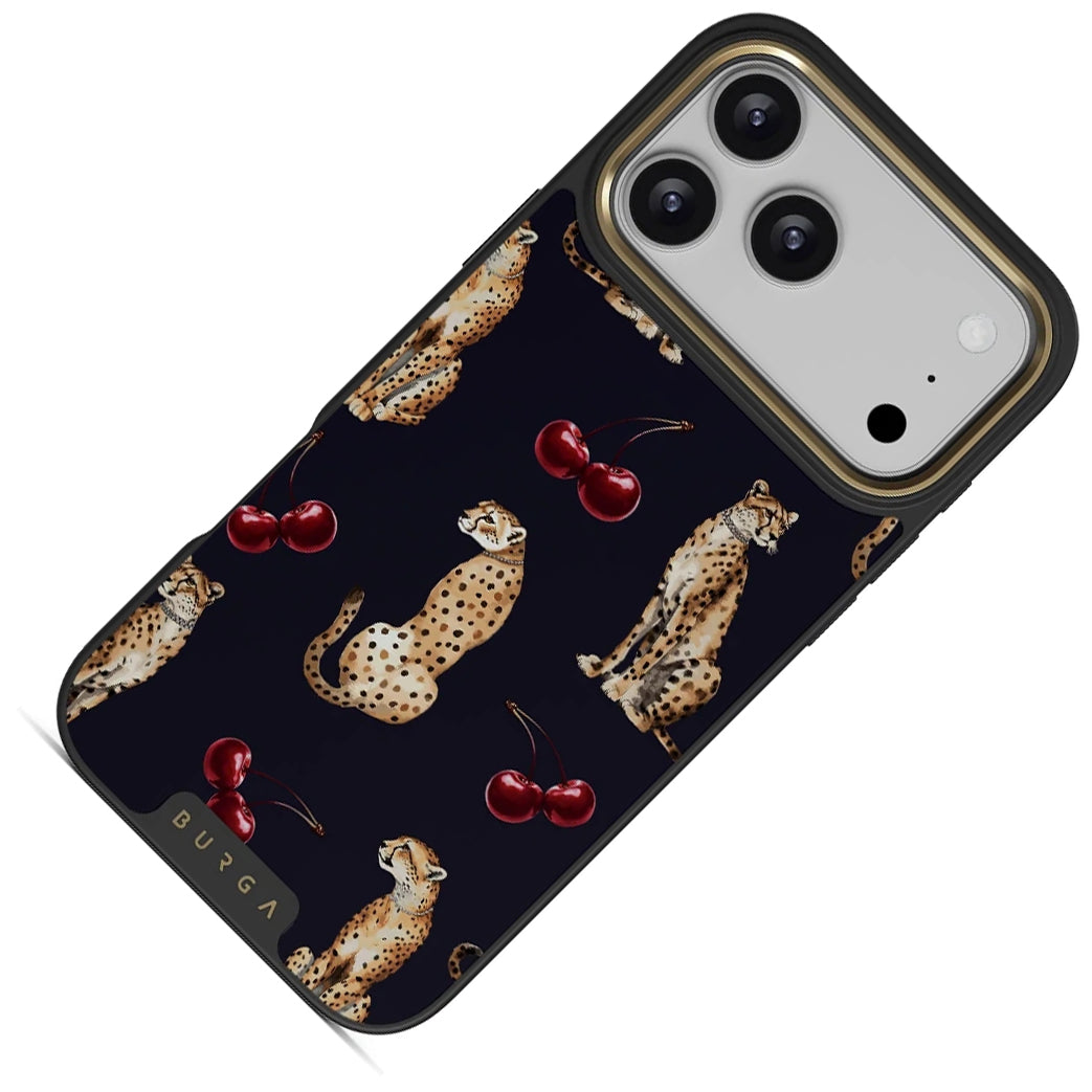 Handyhülle für iPhone 18 Pro Max, Burga Elite Dark MagSafe, Cougar Gold (2/8)