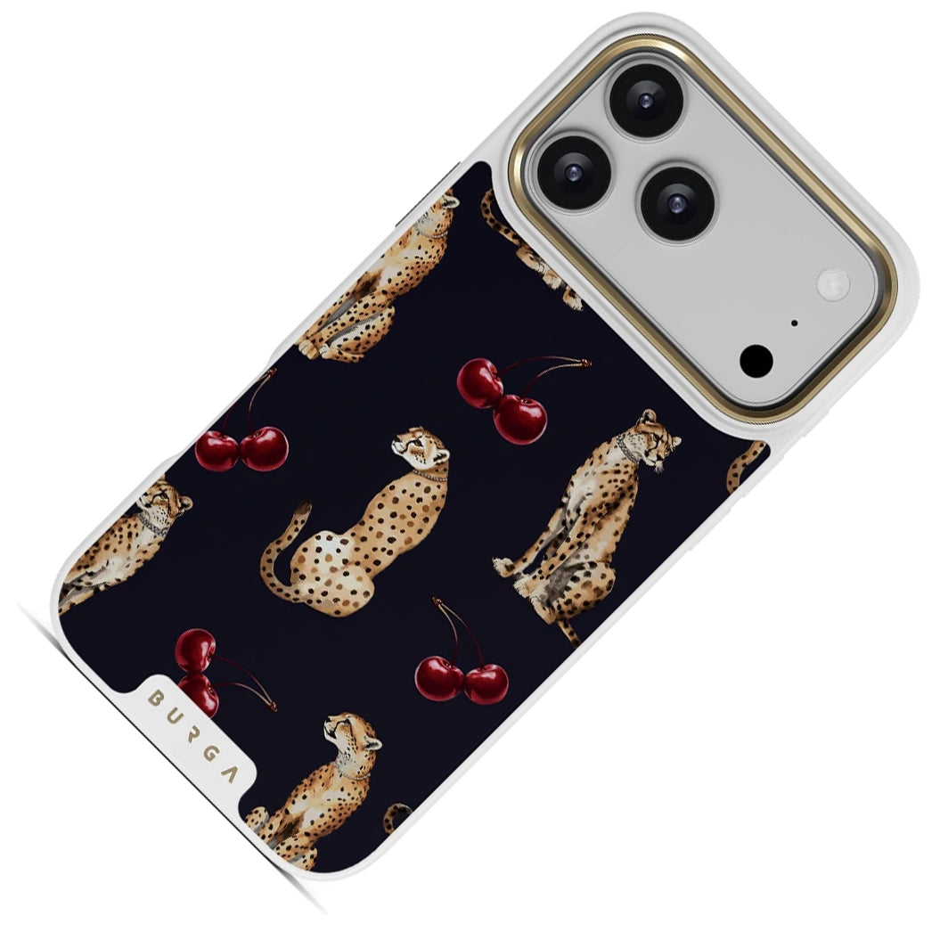 Handyhülle für iPhone 18 Pro, Burga Elite Light MagSafe, Cougar Gold (2/8)