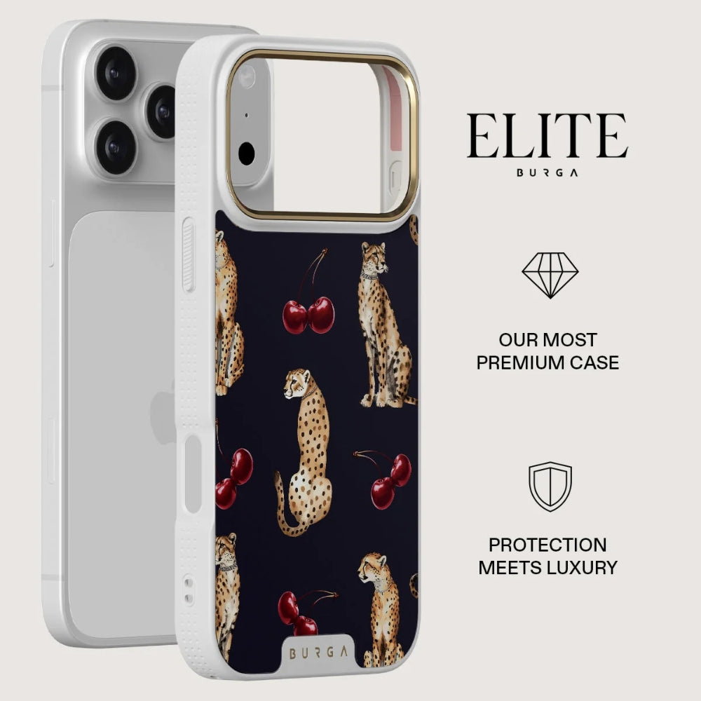 Handyhülle für iPhone 18 Pro, Burga Elite Light MagSafe, Cougar Gold (3/8)