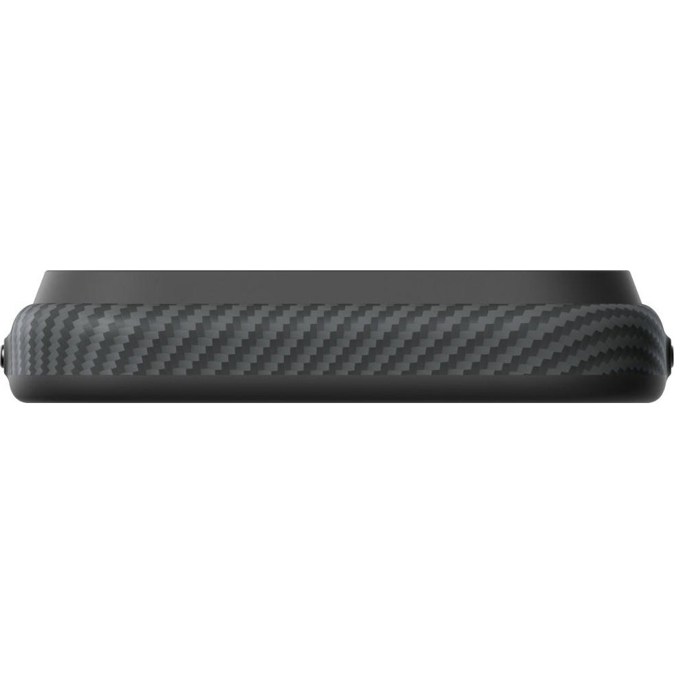 Aramid Handyhülle für iPhone 18 Pro / 17 Pro, PITAKA Ultra-Slim Case mit MagSafe, Schwarz-Grau (8/10)