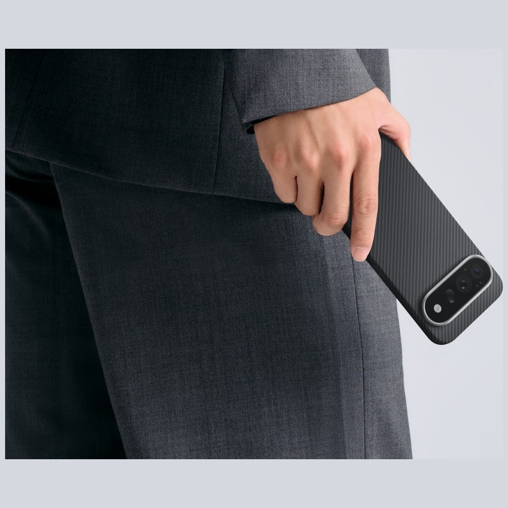 Aramid Handyhülle für Google Pixel 11 Pro XL, PITAKA Ultra-Slim Case mit MagSafe, (12/14)