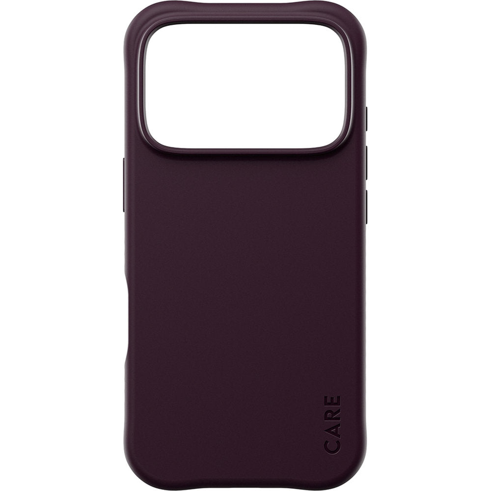 Handyhülle für iPhone 18 Pro / 17 Pro, CARE by PanzerGlass Samba Case mit MagSafe, Kirschrot (4/6)