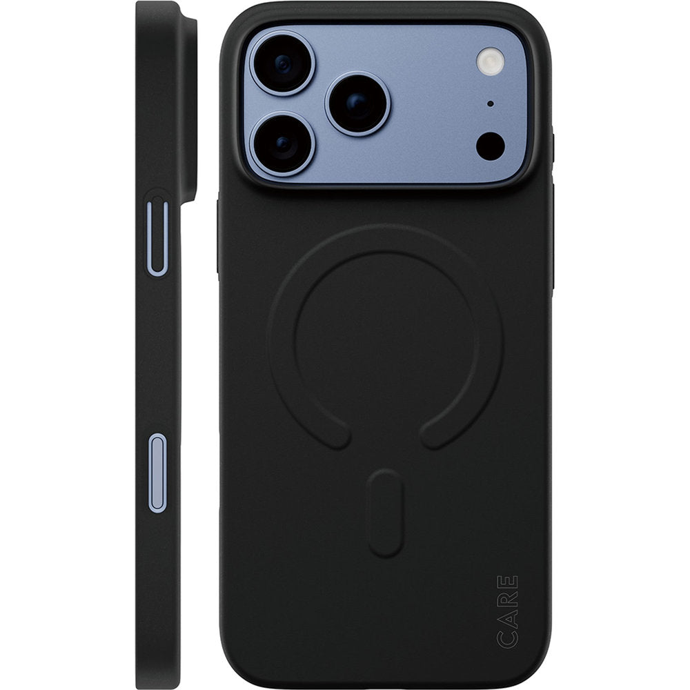 Handyhülle für iPhone 18 Pro Max / 17 Pro Max, CARE by PanzerGlass SL1M mit MagSafe, Schwarz (1/6)