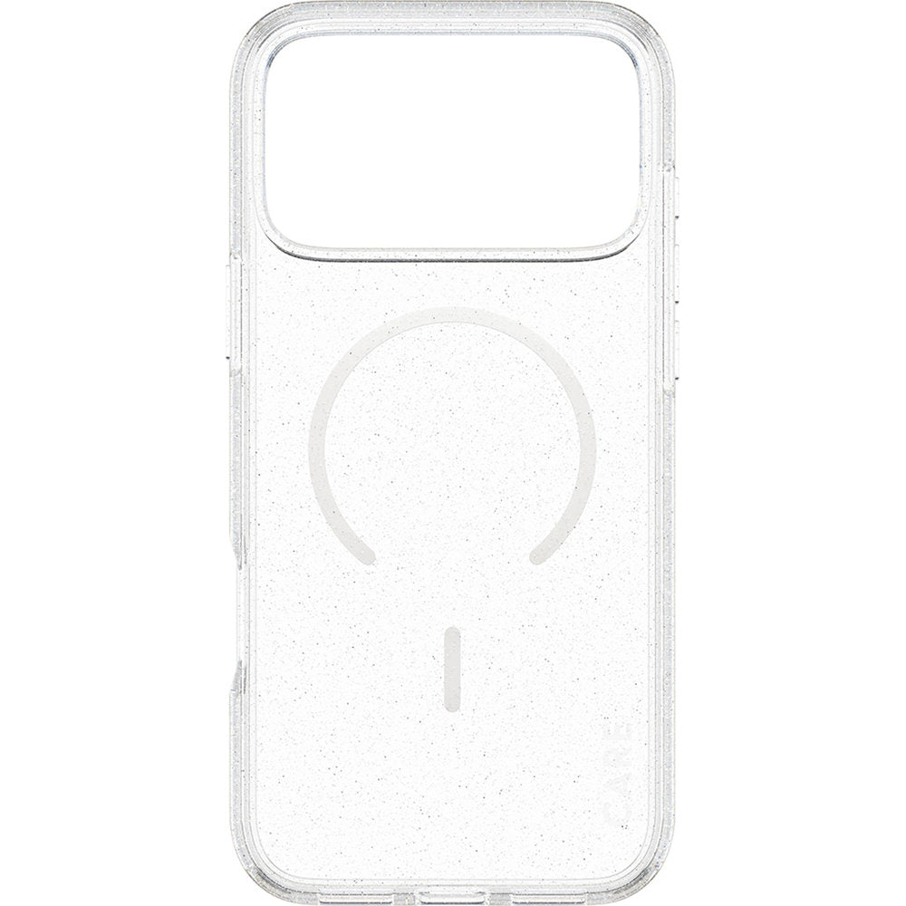 Handyhülle für iPhone 18 Pro Max / 17 Pro Max, CARE by PanzerGlass Flagship Star Lit Case mit MagSafe, Transparent mit Glitzer (4/6)