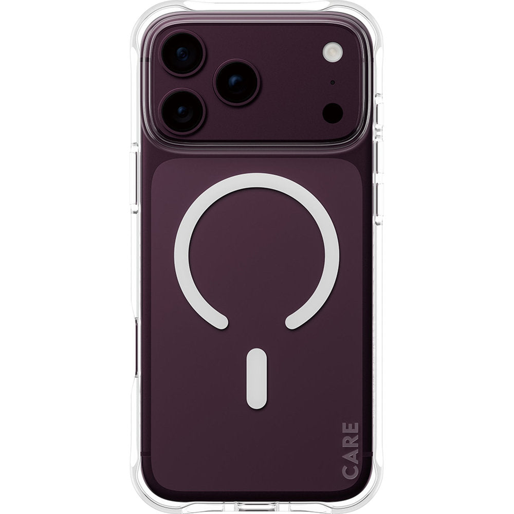 Handyhülle für iPhone 18 Pro Max / 17 Pro Max, CARE by PanzerGlass Samba Case mit MagSafe, Transparent (1/6)