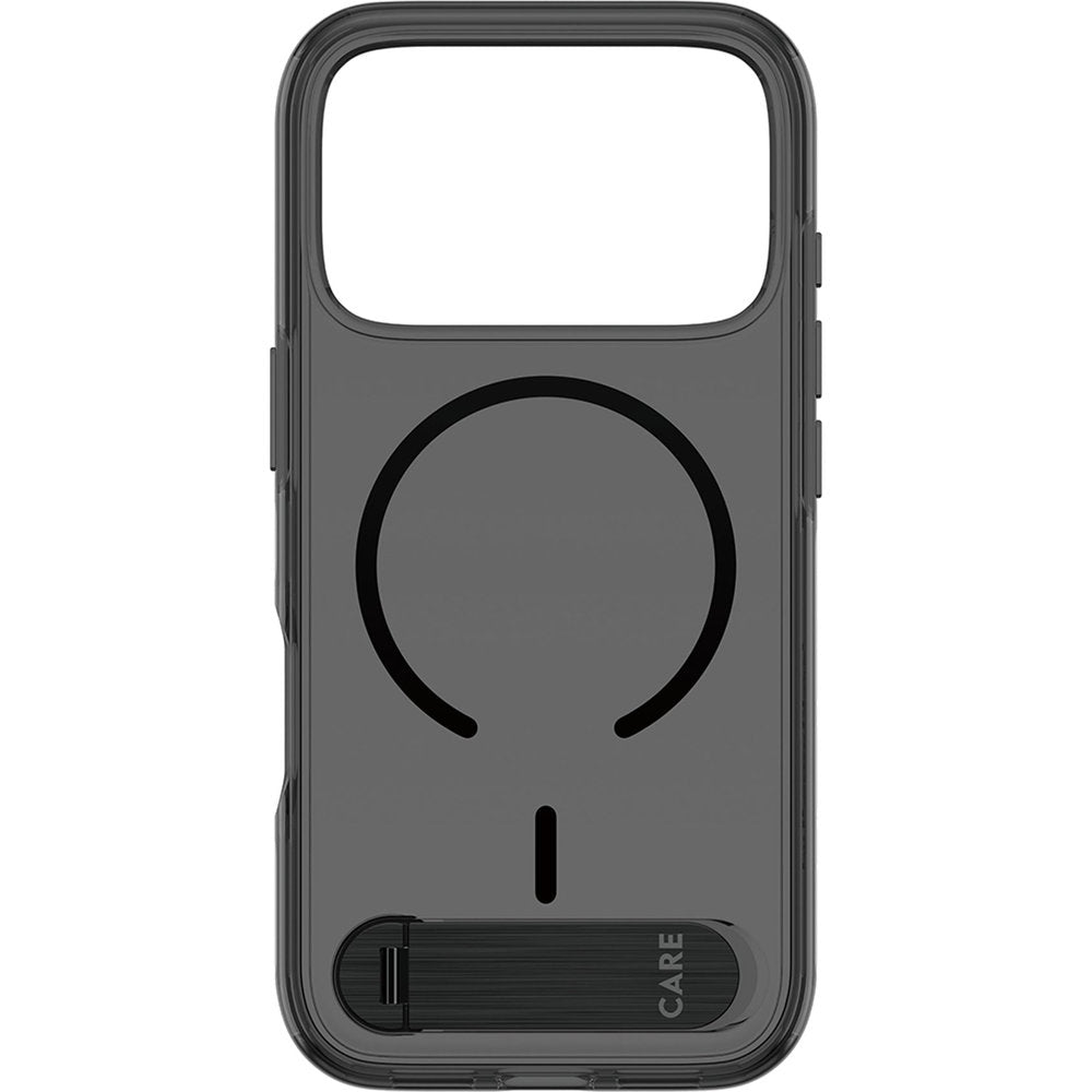 Handyhülle mit Ständer für iPhone 18 Pro / 17 Pro, PanzerGlass Smokey Kickstand mit MagSafe, Rauchschwarz (4/7)