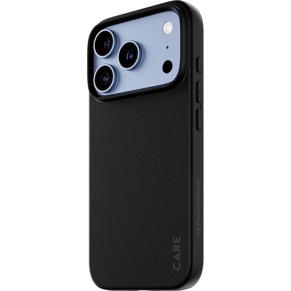 Handyhülle für iPhone 18 Pro / 17 Pro, CARE by PanzerGlass TPU Case, Schwarz (1/6)