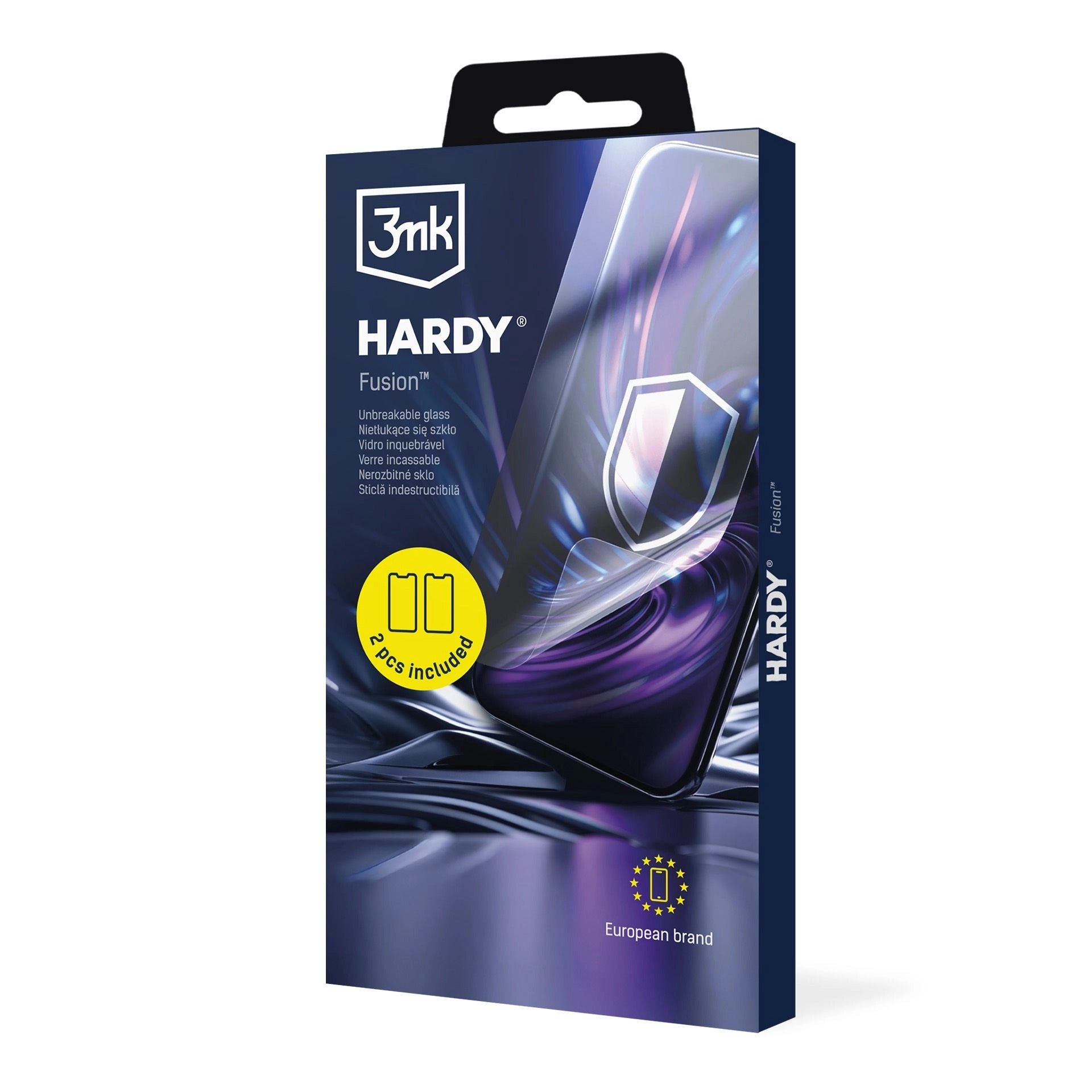 Hybridglas für Xiaomi POCO F9 Pro, 3mk Hardy Fusion, 2 Stück (8/8)