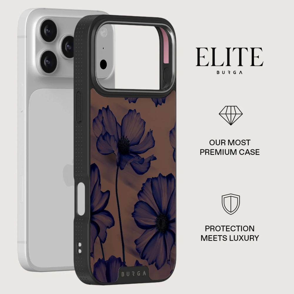 Handyhülle für iPhone 18 Pro Max, Burga Elite Dark MagSafe, Velvet Night Gunmetal (3/8)