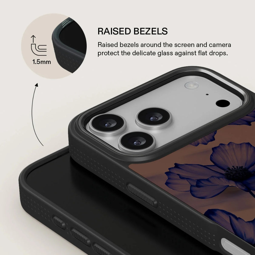 Handyhülle für iPhone 18 Pro Max, Burga Elite Dark MagSafe, Velvet Night Gunmetal (5/8)