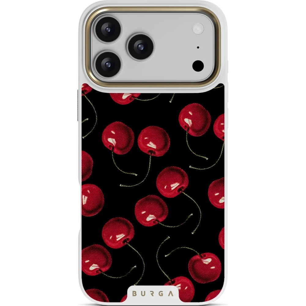 Handyhülle für iPhone 18 Pro Max, Burga Elite Light MagSafe, Cherrybomb Gold (1/8)