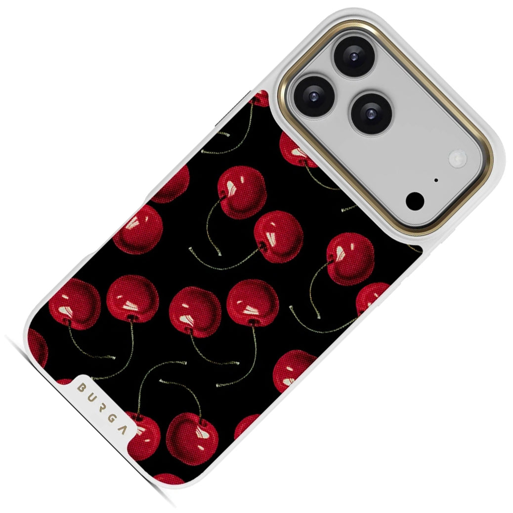 Handyhülle für iPhone 18 Pro Max, Burga Elite Light MagSafe, Cherrybomb Gold (2/8)