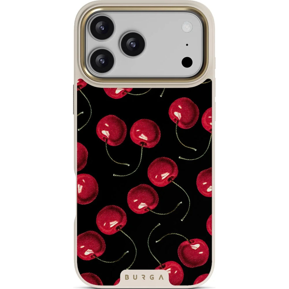 Handyhülle für iPhone 18 Pro, Burga Elite Light MagSafe, Cherrybomb Gold (1/8)