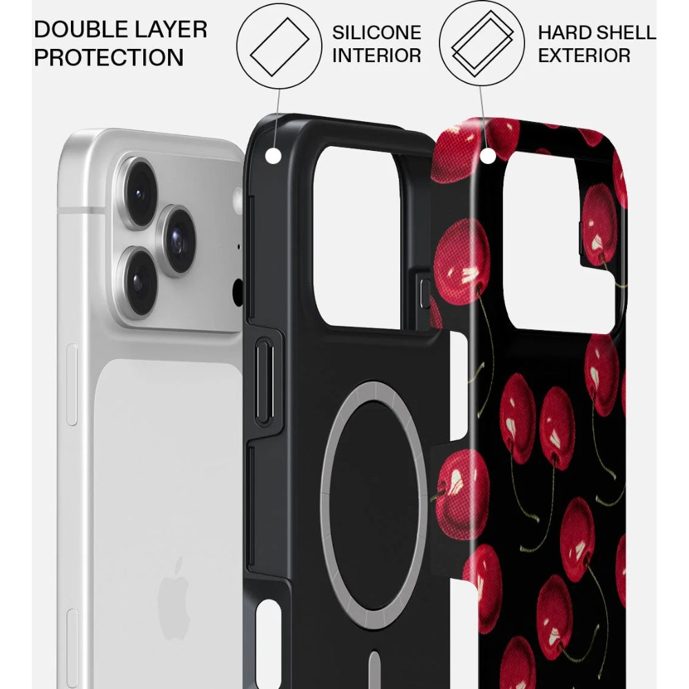 Handyhülle für iPhone 18 Pro Max, Burga Tough Magnetic, Cherrybomb (3/5)