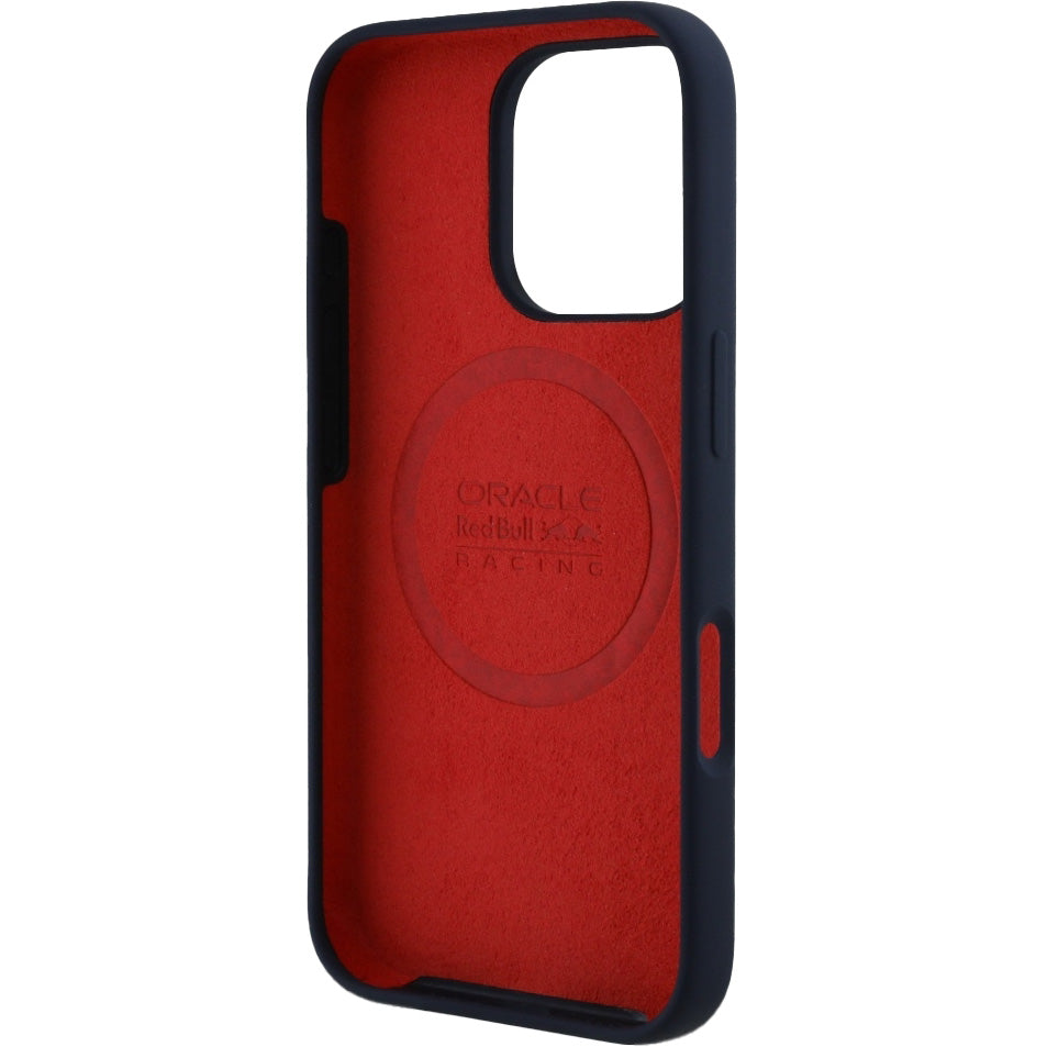 Handyhülle für iPhone 16 Pro Max, Red Bull Silicone Red Ring für MagSa
