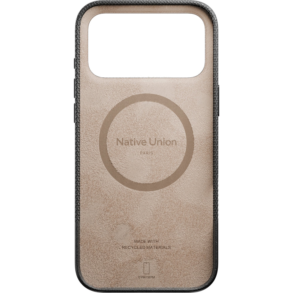 Handyhülle für iPhone 18 Pro Max, Native Union (RE)Classic mit MagSafe, Schwarz (6/6)