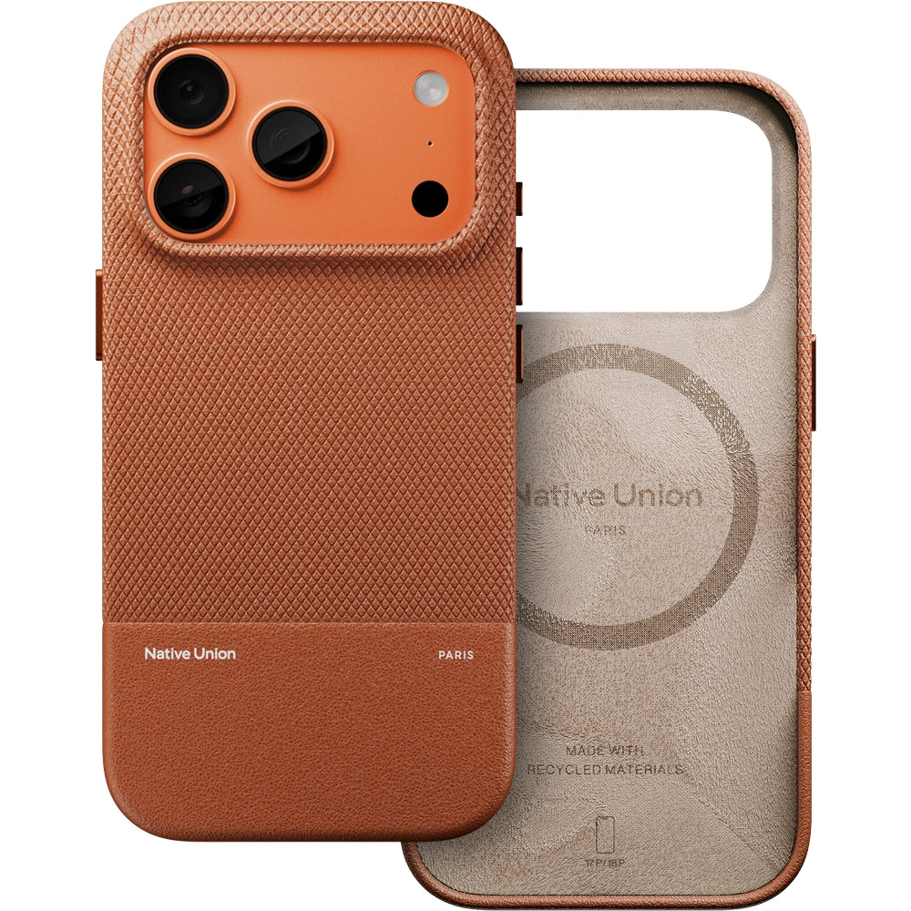 Handyhülle für iPhone 18 Pro, Native Union (RE)Classic mit MagSafe, Orange (1/6)