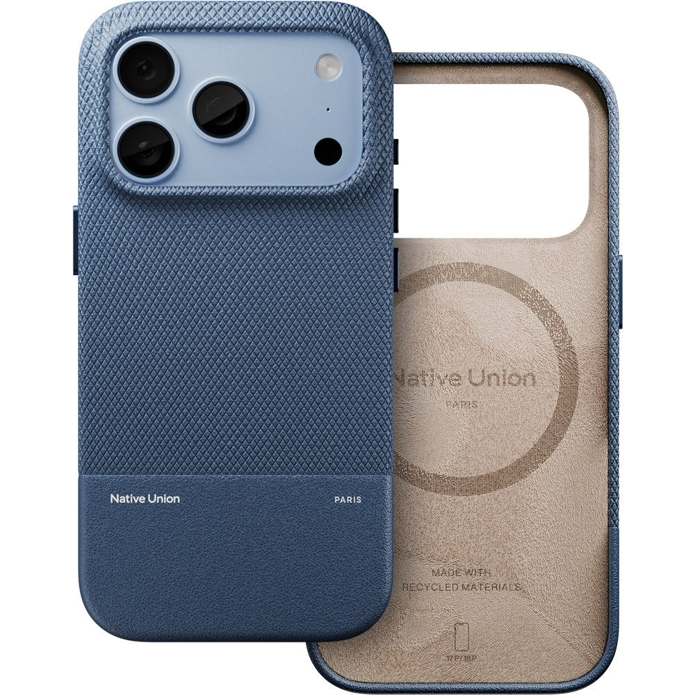 Handyhülle für iPhone 18 Pro, Native Union (RE)Classic mit MagSafe, Dunkelblau (1/8)
