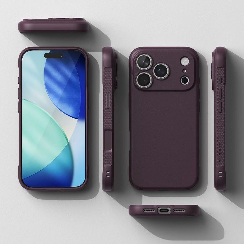 Handyhülle für iPhone 18 Pro Max / 17 Pro Max, Ringke Onyx Magnetic mit MagSafe, Burgunderrot (5/7)