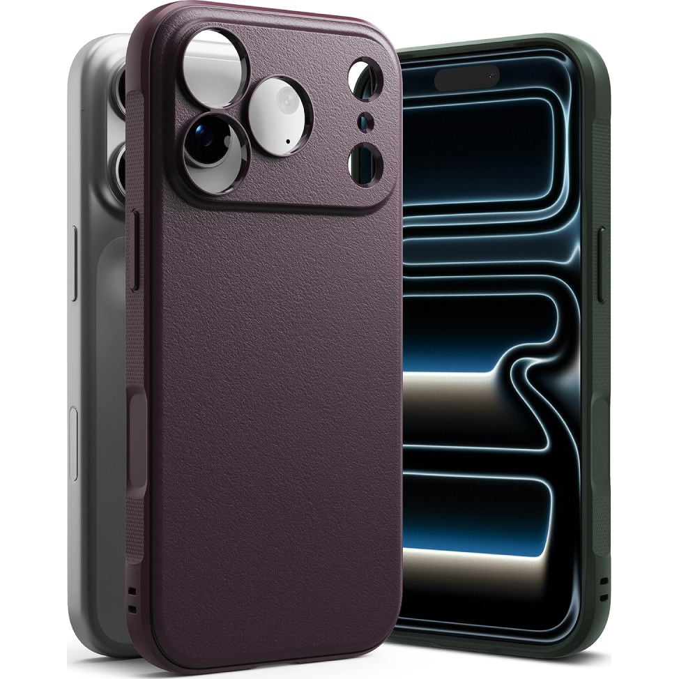 Handyhülle für iPhone 18 Pro Max / 17 Pro Max, Ringke Onyx, Burgunderrot (2/6)