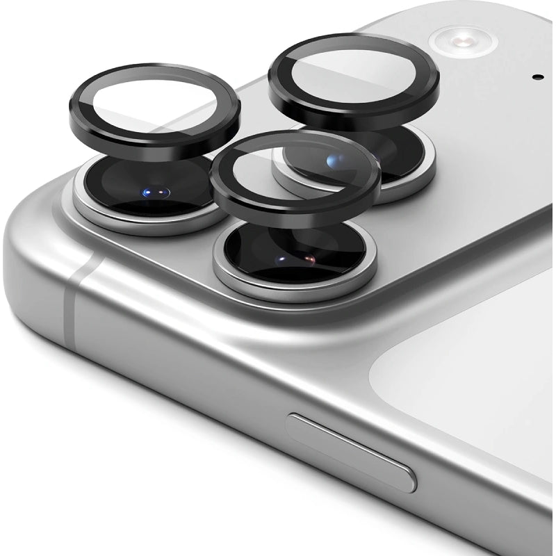 Kameraschutz Ringke Camera Lens Frame Glass für iPhone 18 Pro Max / 18 Pro, Schwarzer Rahmen (2/8)