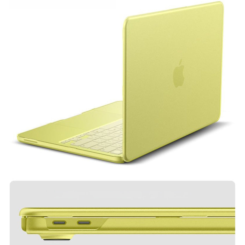 Schutzhülle für MacBook Neo 13" A18 Pro 2026, Spigen Air Skin, Mattgelb