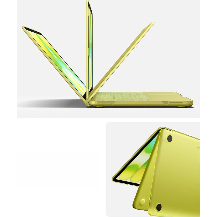 Schutzhülle für MacBook Neo 13" A18 Pro 2026, Spigen Air Skin, Mattgelb