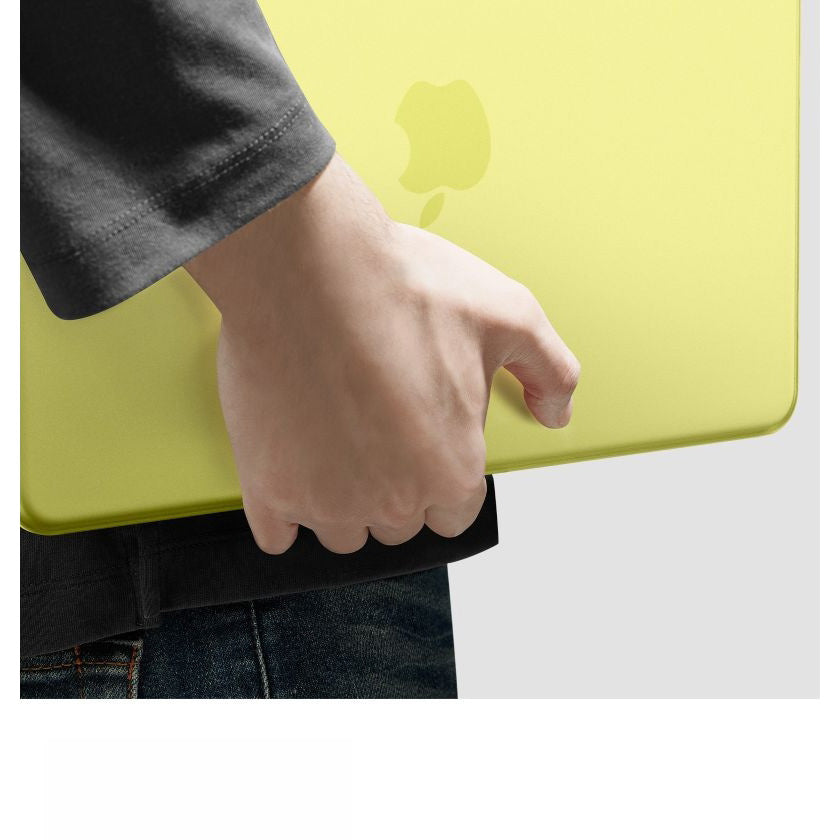 Schutzhülle für MacBook Neo 13" A18 Pro 2026, Spigen Air Skin, Mattgelb