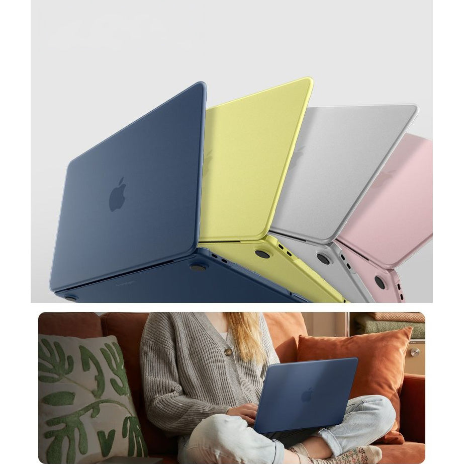 Schutzhülle für MacBook Neo 13" A18 Pro 2026, Spigen Air Skin, Mattblau