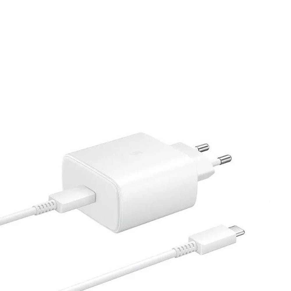 Wandladegerät Samsung Travel Adapter Charger 45W, USB-C, Weiß