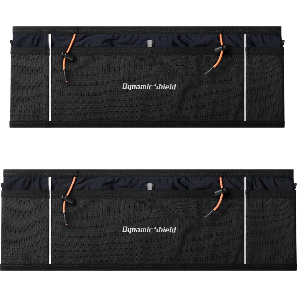 Hüfttasche zum Laufen, Spigen A712 Dynamic Shield Waist Bag M, Schwarz