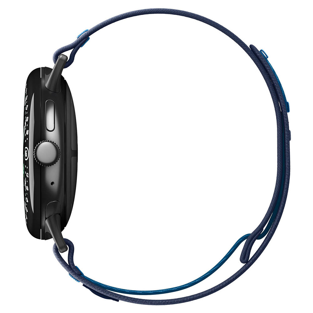 Armband für Google Pixel Watch (41 mm) / 5 (41mm) / 4 (41mm) / 3 (41mm) / 2 (41 mm), Spigen Athlex Air, Dunkelblau (15/15)