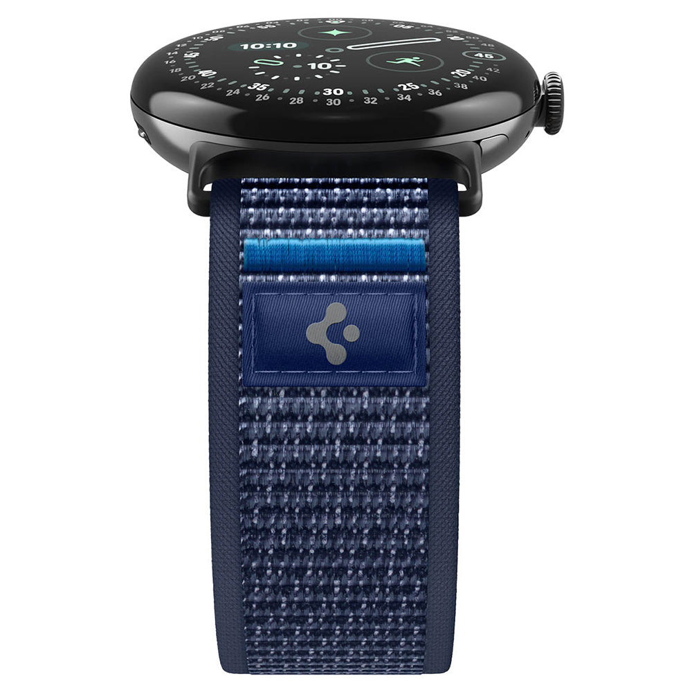 Armband für Google Pixel Watch (41 mm) / 5 (41mm) / 4 (41mm) / 3 (41mm) / 2 (41 mm), Spigen Athlex Air, Dunkelblau (11/15)