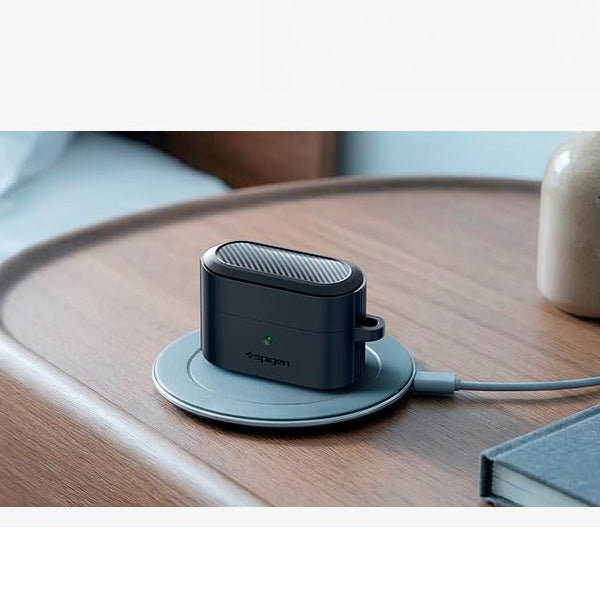 Schutzhülle für Sony WF-1000XM6, Spigen Rugged Armor, Schwarz