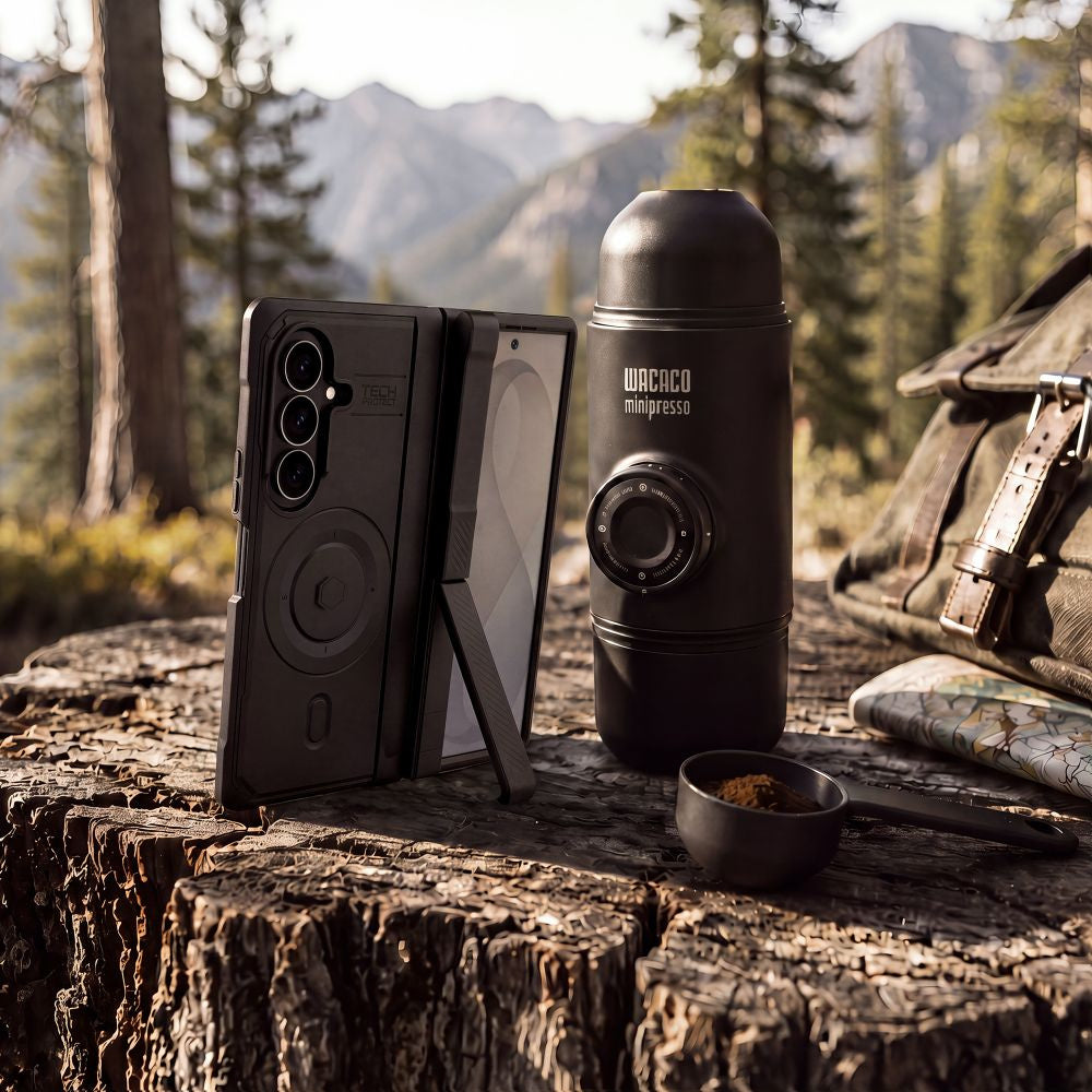 Handyhülle 360° für Galaxy Z Fold8 Ultra, Tech- Protect Kevlar Pro MagSafe, Schwarz (5/9)