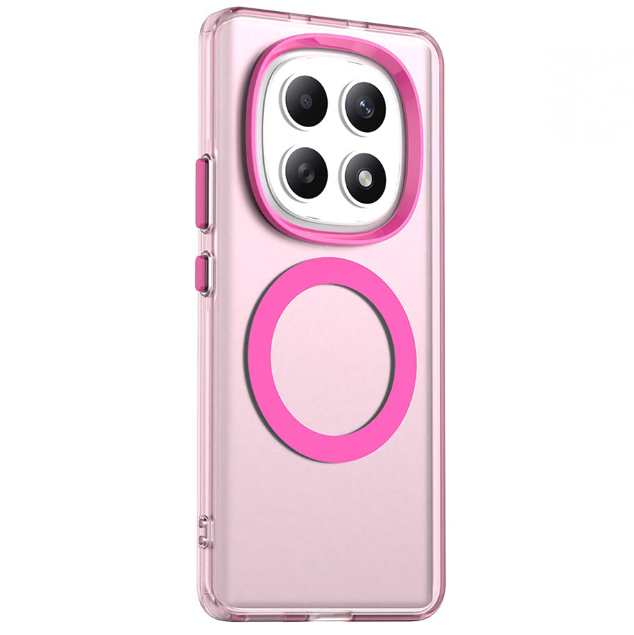 Handyhülle für Xiaomi Redmi Note 15 4G / Redmi Note 15 5G / POCO M8 5G, Techsuit CandyCase MagSafe, Rosa