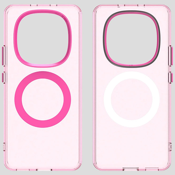 Handyhülle für Xiaomi Redmi Note 15 4G / Redmi Note 15 5G / POCO M8 5G, Techsuit CandyCase MagSafe, Rosa