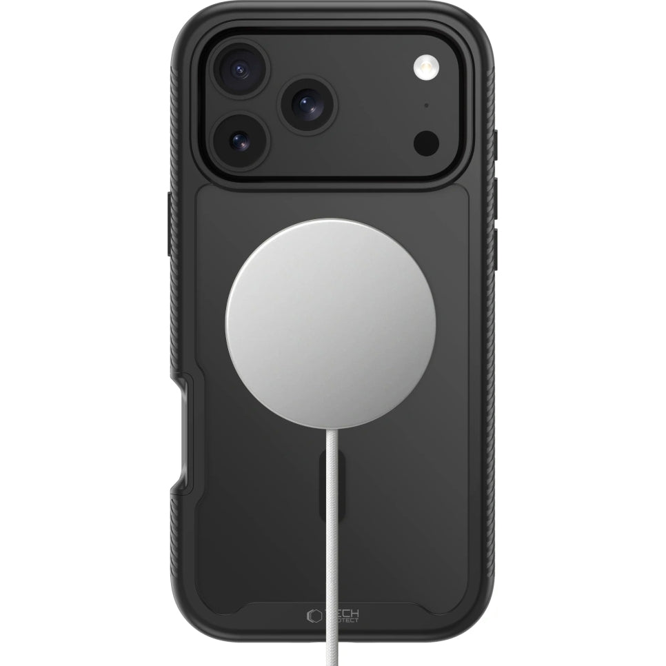 Handyhülle für iPhone 18 Pro Max / 17 Pro Max, Tech-Protect Defense mit MagSafe, mattes Schwarz