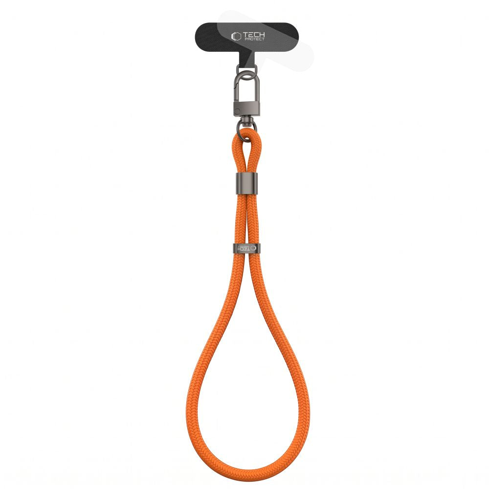 Handy Lanyard für das Handgelenk, universell, Tech-Protect C11S Rope Wrist Strap, Orange