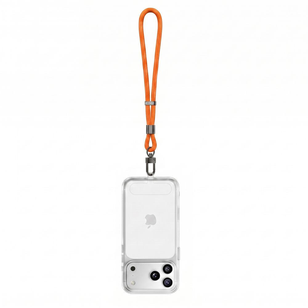 Handy Lanyard für das Handgelenk, universell, Tech-Protect C11S Rope Wrist Strap, Orange