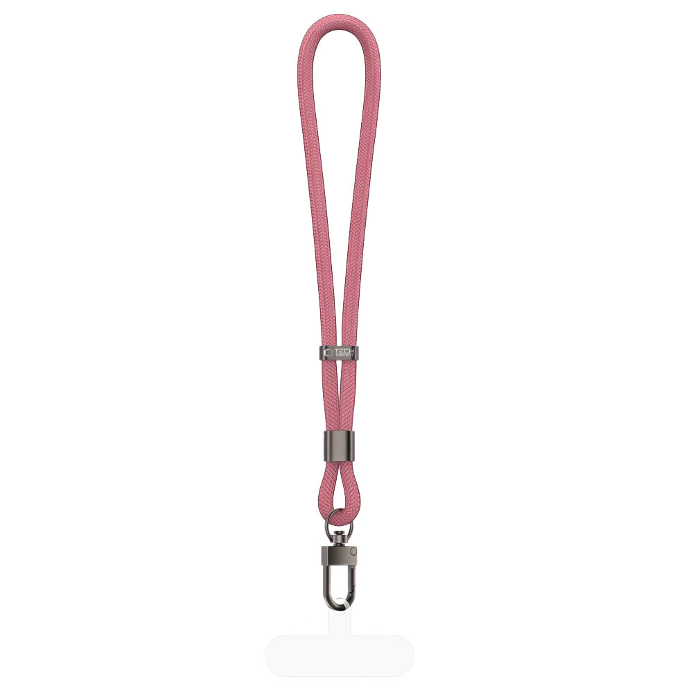 Handy Lanyard für das Handgelenk, universell, Tech-Protect C11S Rope Wrist Strap, Rosa