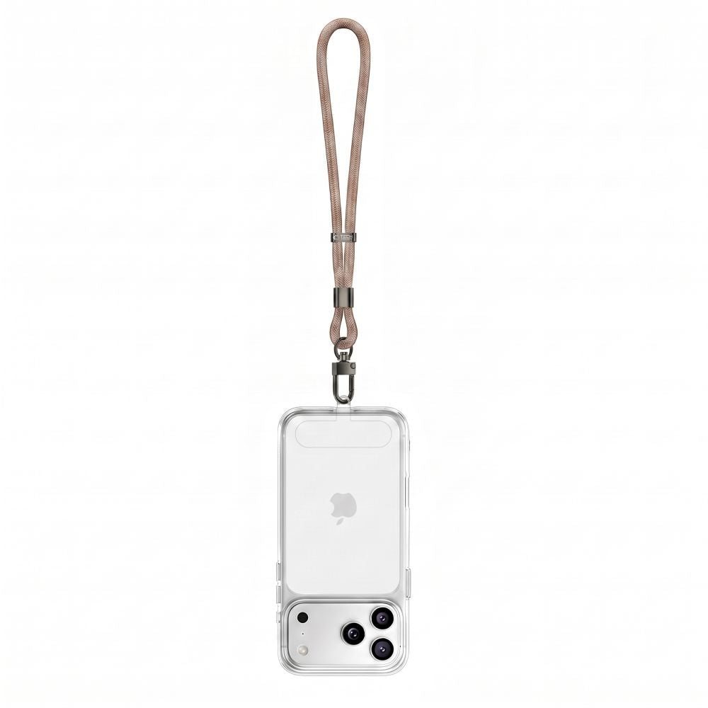 Handy Lanyard für das Handgelenk, universell, Tech-Protect C11S Rope Wrist Strap, Beige