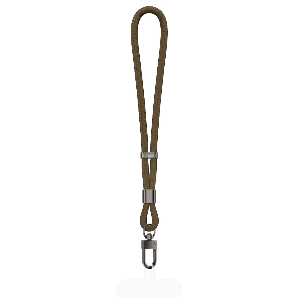 Handy Lanyard für das Handgelenk, universell, Tech-Protect C11S Rope Wrist Strap, Khaki